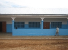 Hôpital d'Akonolinga, construction du pavillon Buruli par MSF
